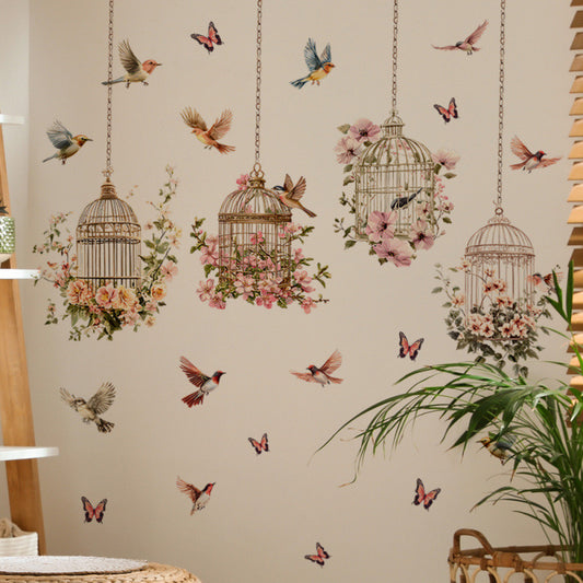 Birdie Bloom Wall Decal