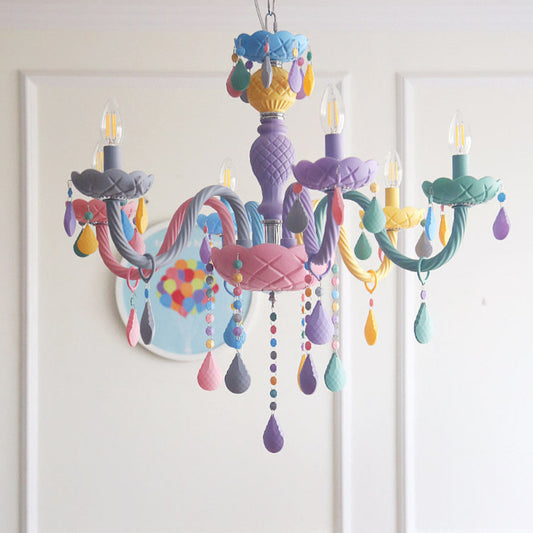 Candyland chandelier