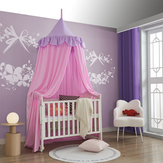 Color Blocking Bed Canopy